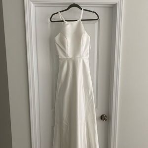 Mori Lee Madeline Gardener dress, color ivory, size 2, worn once style 21517
